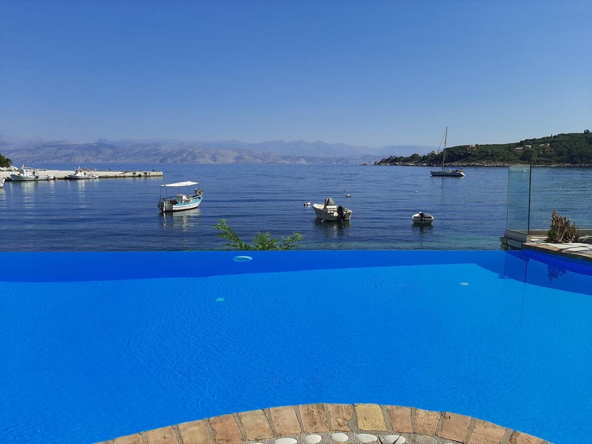 Imerolia Beach Villa Kassiopi Corfu Kültér fotó