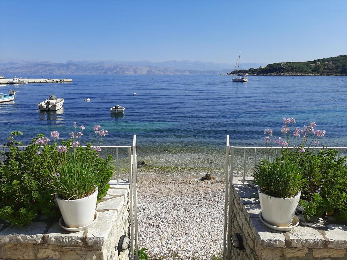 Imerolia Beach Villa Kassiopi Corfu Kültér fotó