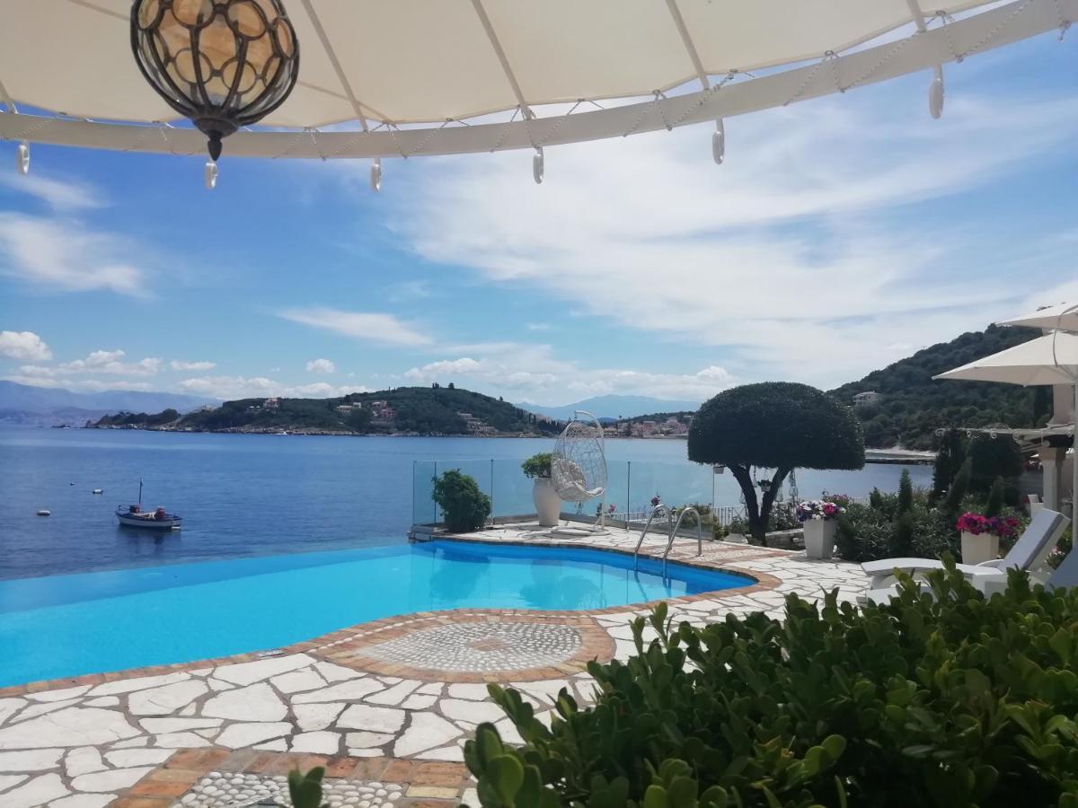 Imerolia Beach Villa Kassiopi Corfu Kültér fotó