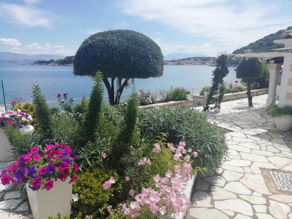 Imerolia Beach Villa Kassiopi Corfu Kültér fotó