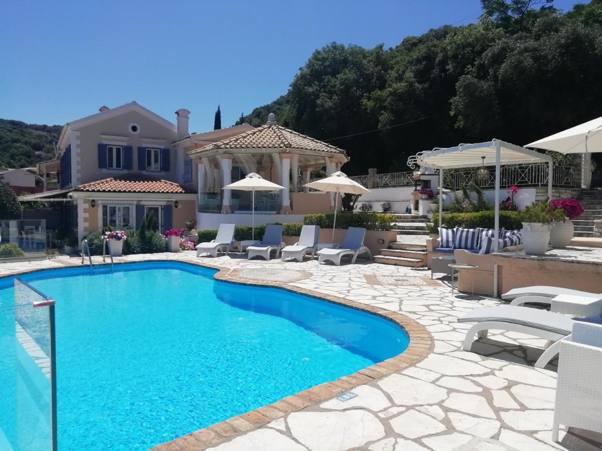 Imerolia Beach Villa Kassiopi Corfu Kültér fotó