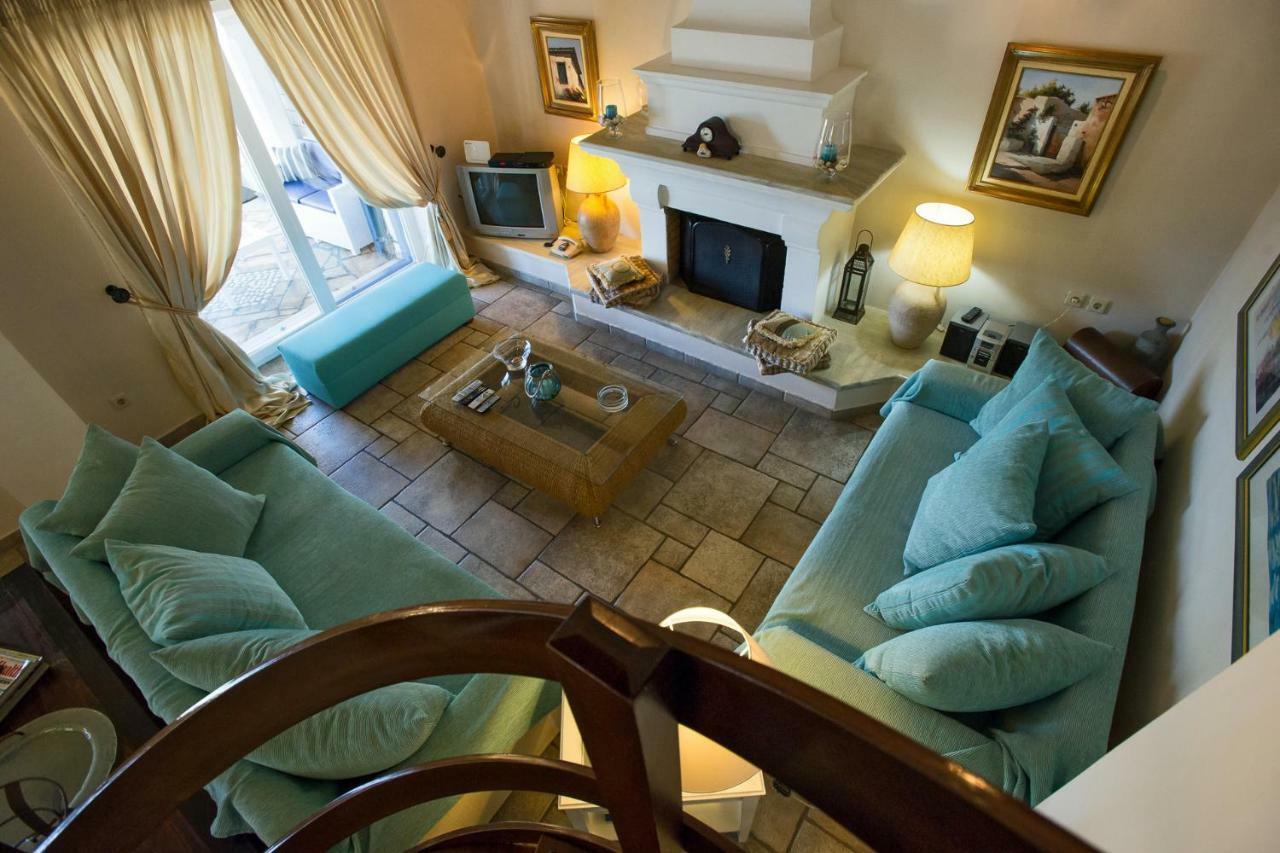 Imerolia Beach Villa Kassiopi Corfu Kültér fotó